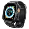  Apple Watch ULTRA 1/2/3/4 (49MM) Fekete Spigen RUGGED ARMOR "PRO" Tok