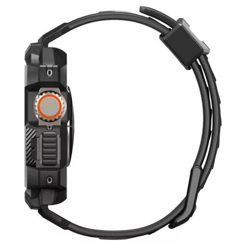  Apple Watch ULTRA 1/2/3 (49MM) Fekete Spigen RUGGED ARMOR "PRO" Tok-8809811868791 7 kép