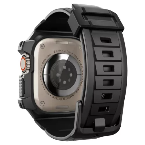  Apple Watch ULTRA 1/2/3 (49MM) Fekete Spigen RUGGED ARMOR "PRO" Tok-8809811868791 10 kép
