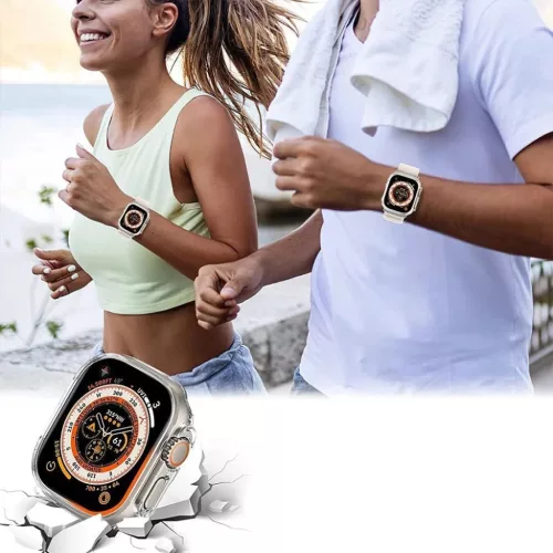 Tech-Protect Defense360 Tok Apple Watch Ultra 1/2/3 (49 mm) - Átláts-9490713928325 6 kép