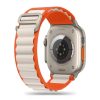 Tech-Protect Nylon Pro szíj Apple Watch 4/5/6/7/8/9/SE/Ultra 1/2 (42/44/45/49 mm) - Narancs-Bézs