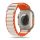 Tech-Protect Nylon Pro szíj Apple Watch 4/5/6/7/8/9/SE/Ultra 1/2 (42/44/45/49 mm) - Narancs-Bézs