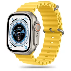   Tech-Protect IconBand Pro szíj Apple Watch 4 / 5 / 6 / 7 / 8 / 9 / 10 / 11 / SE / Ultra 1 / 2 / 3 / 4 (42/44/45/49 mm) - Sárga