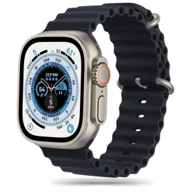   Tech-Protect IconBand Pro szíj Apple Watch 4 / 5 / 6 / 7 / 8 / 9 / 10 / 11 / SE / Ultra 1 / 2 (42/44/45/49 mm) - fekete