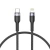 Tech-Protect UltraBoost 2 Lightning / USB-C PD kábel 30W 3A 0,25m - f-9490713928912 1 kép