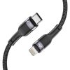Tech-Protect UltraBoost 2 Lightning / USB-C PD kábel 30W 3A 0,25m - f-9490713928912 2 kép