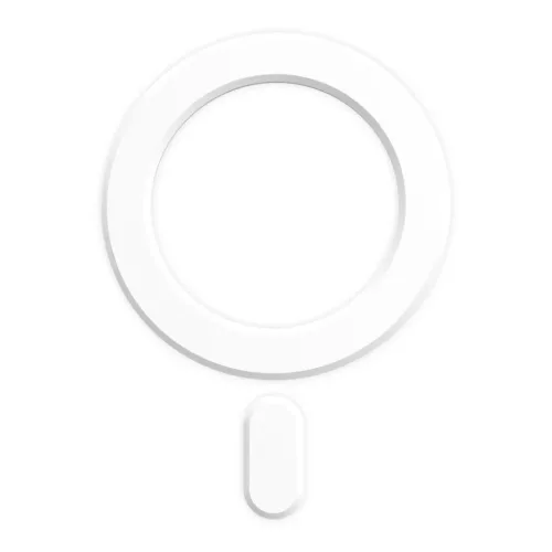 Tech-Protect MagMat MagSafe univerzális mágnesgyűrű - fehér-9490713934616 3 kép