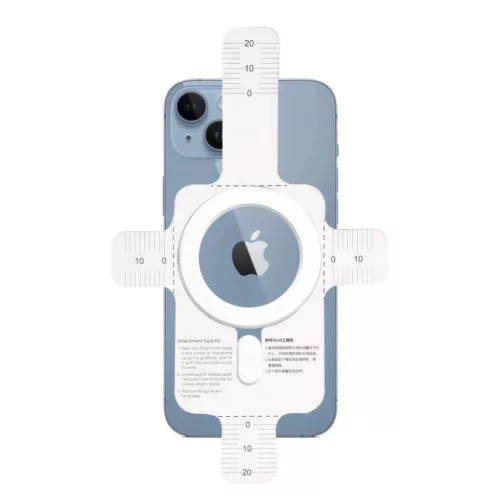 Tech-Protect MagMat MagSafe univerzális mágnesgyűrű - fehér-9490713934616 4 kép