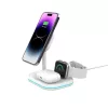 Tech-Protect QI15W-A27 3in1 vezeték nélküli töltőállomás MagSaf-9490713934647 1 kép