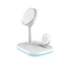Tech-Protect QI15W-A27 3in1 vezeték nélküli töltőállomás MagSaf-9490713934647 2 kép