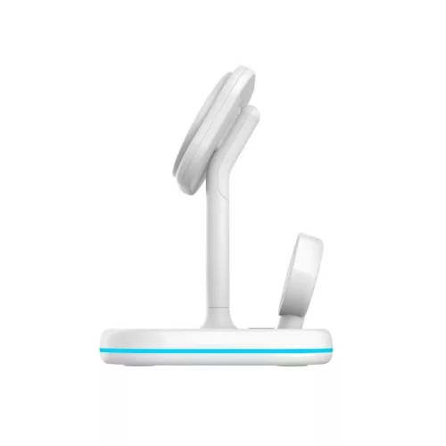Tech-Protect QI15W-A27 3in1 vezeték nélküli töltőállomás MagSaf-9490713934647 3 kép