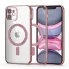 Tech-Protect MagShine Line MagSafe tok iPhone 11 - rózsaszín