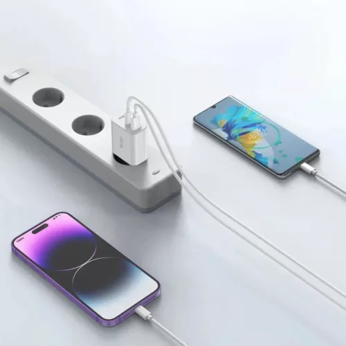 Tech-Protect NC30W hálózati töltő 2x USB-C PD 30W / USB-A QC 3.0 --9490713935231 4 kép
