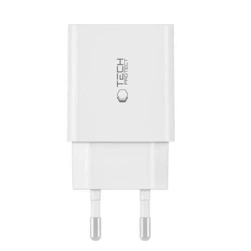 Tech-Protect NC30W USB-C PD 30W / USB-A QC 3.0 hálózati töltő - fe-9490713935187 3 kép