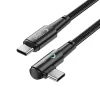 Tech-Protect UltraBoost L USB-C / USB-C kábel 60W 6A 2m - szürke-9490713935323 3 kép