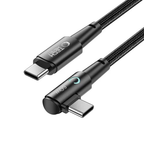 Tech-Protect UltraBoost L USB-C / USB-C kábel 60W 6A 2m - szürke-9490713935323 3 kép