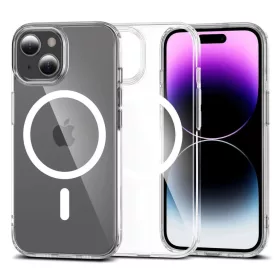 Tech-Protect FlexAir Hybrid MagSafe tok iPhone 15-höz - átlátszó-9490713936603 1 kép