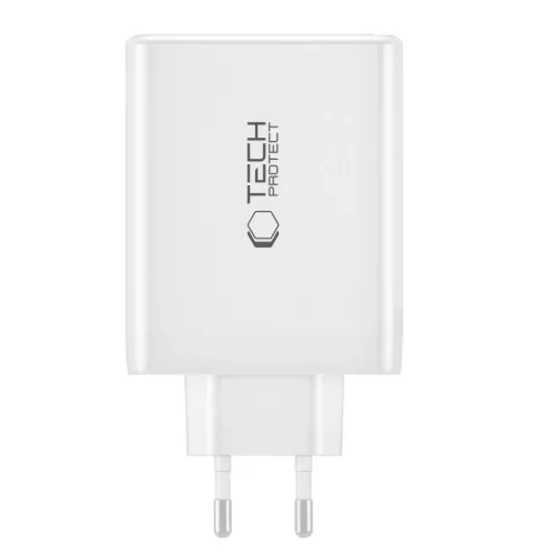 Tech-Protect NC100W-GAN GaN hálózati töltő 3x USB-C PD 100W / USB--9490713935101 2 kép