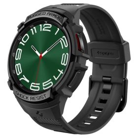 Spigen RUGGED ARMOR "PRO" Galaxy Watch 6 CLASSIC (47 MM) fekete tok-8809896748018 1 kép
