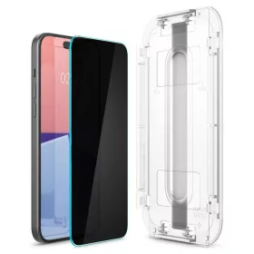 Spigen Glas.tR EZ Fit Privacy edzett üveg iPhone 15 Pro-hoz üvegfól-8809896754354 2 kép