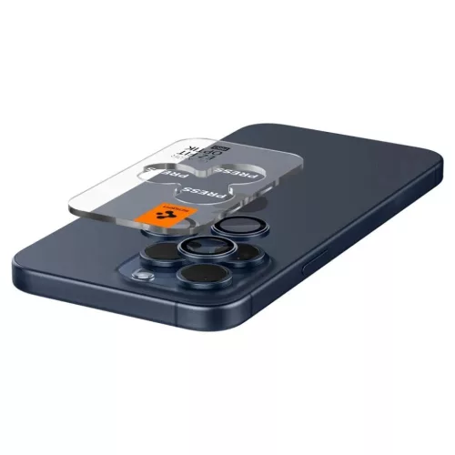 Spigen Optik.tR EZ Fit Kamera Védő az iPhone 14 Pro / Pro Max / 15 P-8809971220552 6 kép