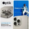 Spigen Optik.tR EZ Fit Kamera Protector iPhone 14 Pro / Pro Max / 15 P-8809971220545 7 kép