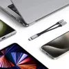 Tech-Protect UltraBoost USB-C (male) PD 60W 6A / mini jack 3.5mm (fema-9319456607383 2 kép