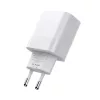 Tech-Protect C20W hálózati töltő 2x USB-C PD 20W - fehér-9319456607093 4 kép