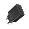 Tech-Protect C20W hálózati töltő 2x USB-C PD 20W - fekete-9319456607284 4 kép