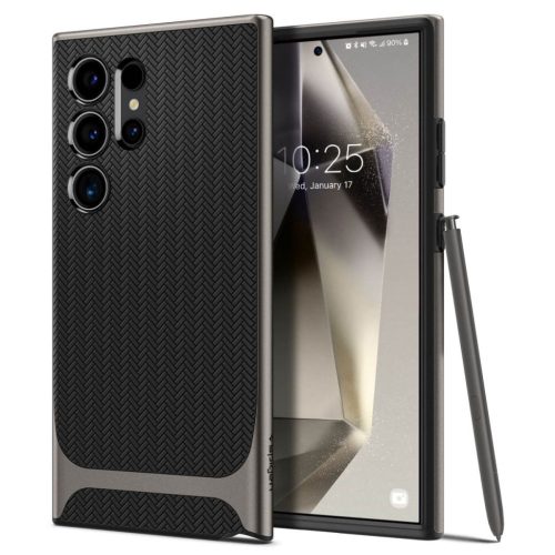 Spigen Neo Hybrid tok Samsung Galaxy S24 Ultra - metál szürke-8809971221900 1 kép
