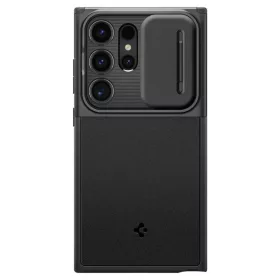 Spigen Optik Armor tok Samsung Galaxy S24 Ultra - fekete-8809971221986 2 kép