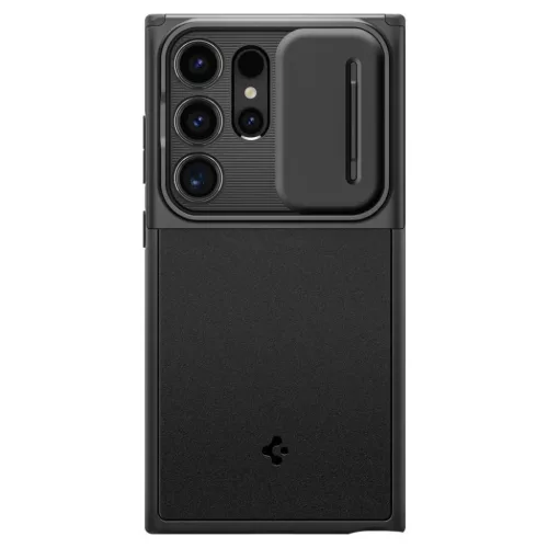 Spigen Optik Armor tok Samsung Galaxy S24 Ultra - fekete-8809971221986 2 kép