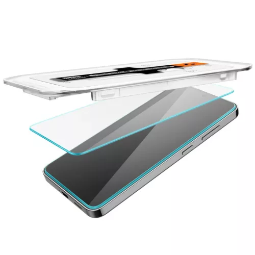 Spigen Glas.tR EZ Fit edzett üveg Samsung Galaxy S25 / S24 - 2 db üv-8809971223430 7 kép