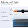 Spigen Glas.tR EZ Fit edzett üveg Samsung Galaxy S25 / S24 - 2 db üv-8809971223430 8 kép