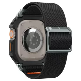  Apple Watch Ultra 1 / 2 / 3 (49 mm) matt fekete Spigen Lite Fit Pro t-8809896754125 2 kép