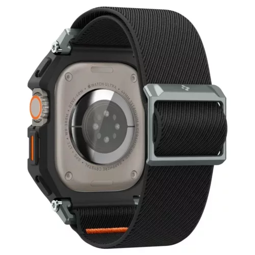  Apple Watch Ultra 1 / 2 / 3 (49 mm) matt fekete Spigen Lite Fit Pro t-8809896754125 2 kép