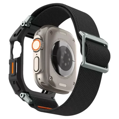  Apple Watch Ultra 1 / 2 / 3 (49 mm) matt fekete Spigen Lite Fit Pro t-8809896754125 3 kép