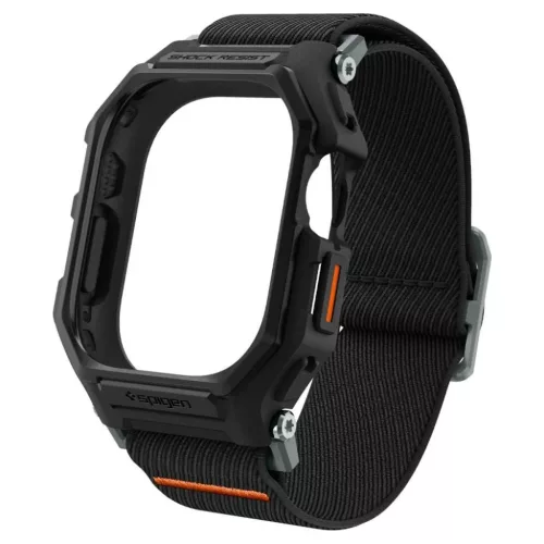  Apple Watch Ultra 1 / 2 / 3 (49 mm) matt fekete Spigen Lite Fit Pro t-8809896754125 8 kép