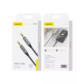FONENG BM31 3.5MM JACK - 3.5MM JACK Kábel 1M Fekete-6970462518983 1 kép