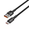 Tech-Protect UltraBoost Evo USB-A / USB-C kábel 100W 5A 1m - fekete-5906203690718 3 kép