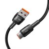 Tech-Protect UltraBoost Evo USB-C / USB-C kábel 100W 5A 3m - fekete-5906203690732 2 kép