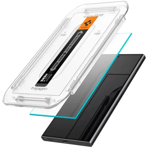 Spigen Glas.tR EZ Fit üvegfólia Samsung Galaxy S24 Ultra - 2 db-8809971224116 2 kép