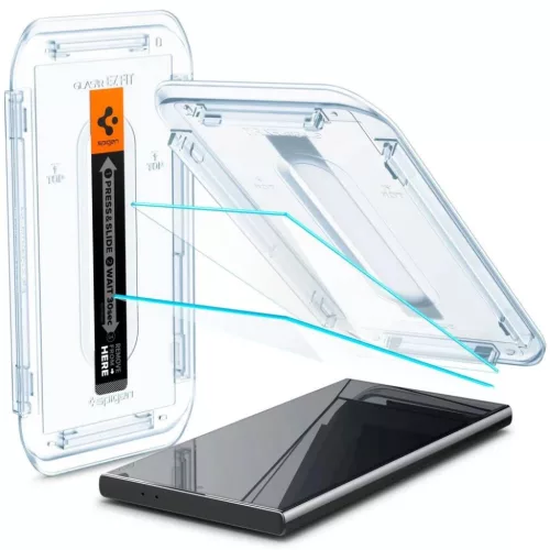 Spigen Glas.tR EZ Fit üvegfólia Samsung Galaxy S24 Ultra - 2 db-8809971224116 8 kép