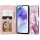 Tech-Protect Wallet tok Samsung Galaxy A55 5G - rózsaszín márvány-5906203692194 1 kép