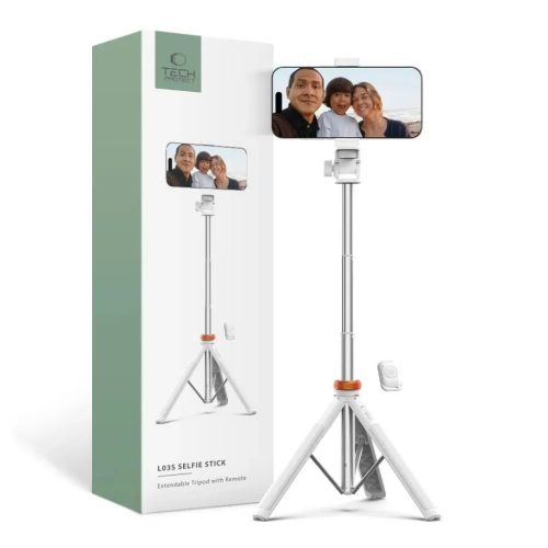 Tech-Protect L03S Bluetooth selfie bot távirányítóval, tripod 148c-5906203691180 1 kép