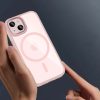 Tech-Protect MagMat MagSafe tok iPhone 15-hoz - átlátszó rózsaszí-5906302307999 2 kép