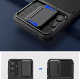 Tech-Protect Velar Cam+ tok Samsung Galaxy A55 5G - fekete-5906302307807 2 kép