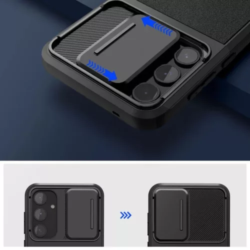 Tech-Protect Velar Cam+ tok Samsung Galaxy A55 5G - fekete-5906302307807 2 kép
