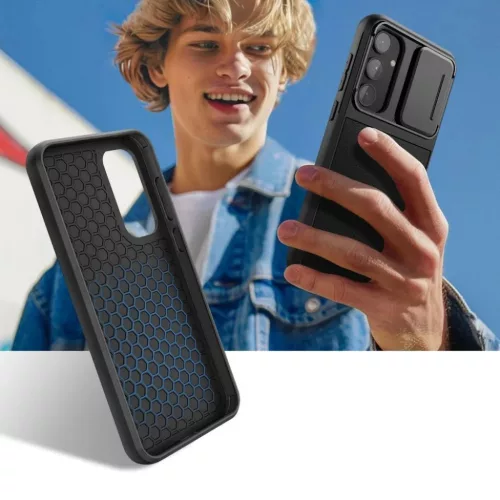 Tech-Protect Velar Cam+ tok Samsung Galaxy A55 5G - fekete-5906302307807 3 kép