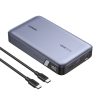 Powerbank 20000mAh Ugreen PB720, USB + 2x USB-C, 100W PD (szürke)-6941876221868 1 kép